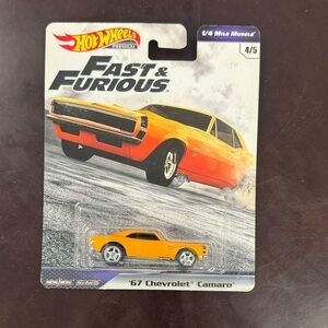 Hot Wheels '67 Chevrolet Camaro - Bold Orange